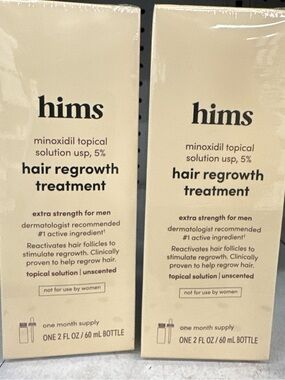 Men’s Hair Regrowth Treatment Minoxidil Topical Solution 5% - Cream